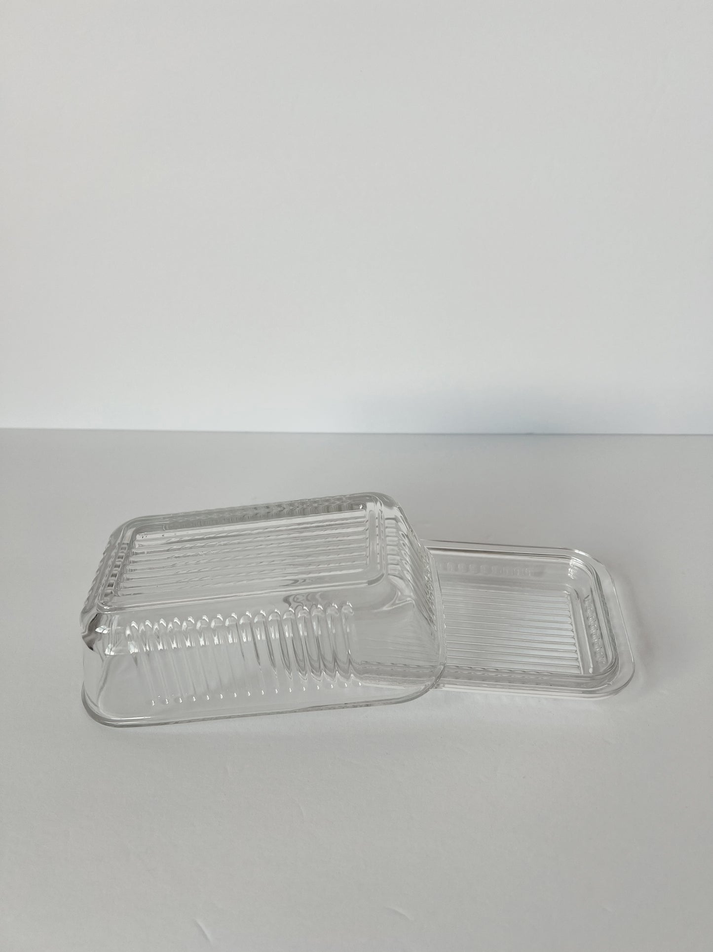 Vintage 1950's Classic Butter Dish