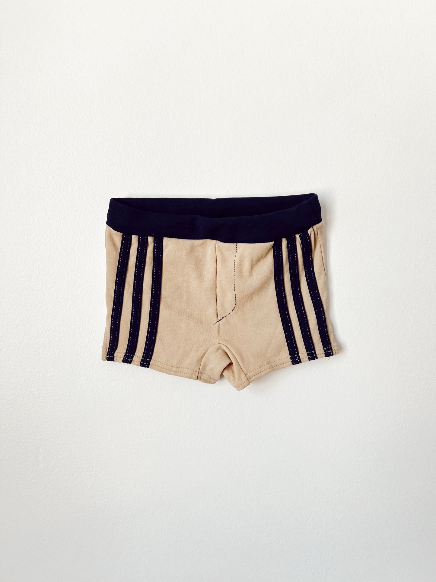 1960's beige swim trunks