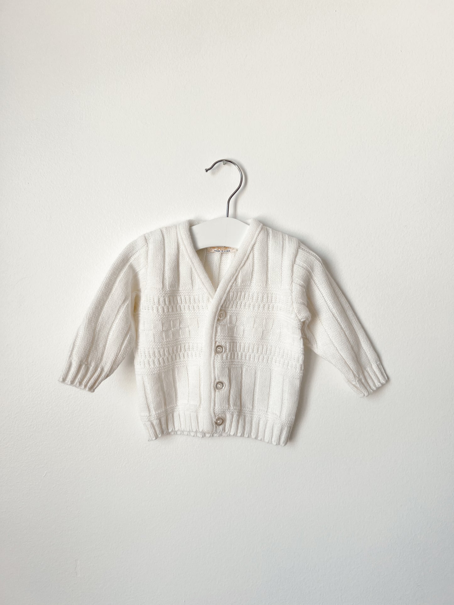 1970's Royal Knitwear Baby Cardigan