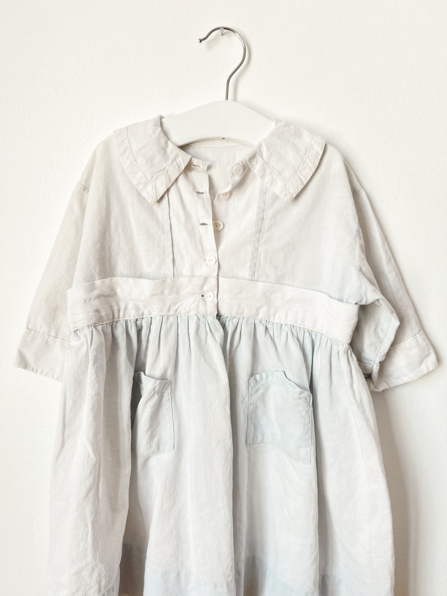 1940's Cotton Sun-Bleached Day Dress