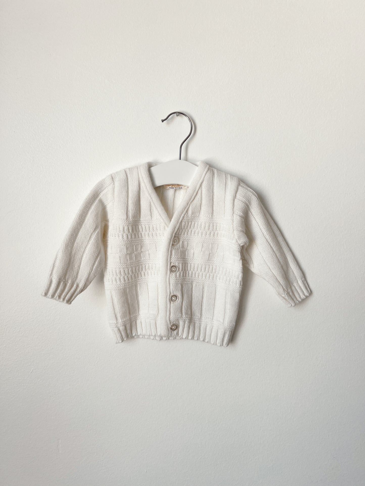 1970's Royal Knitwear Baby Cardigan