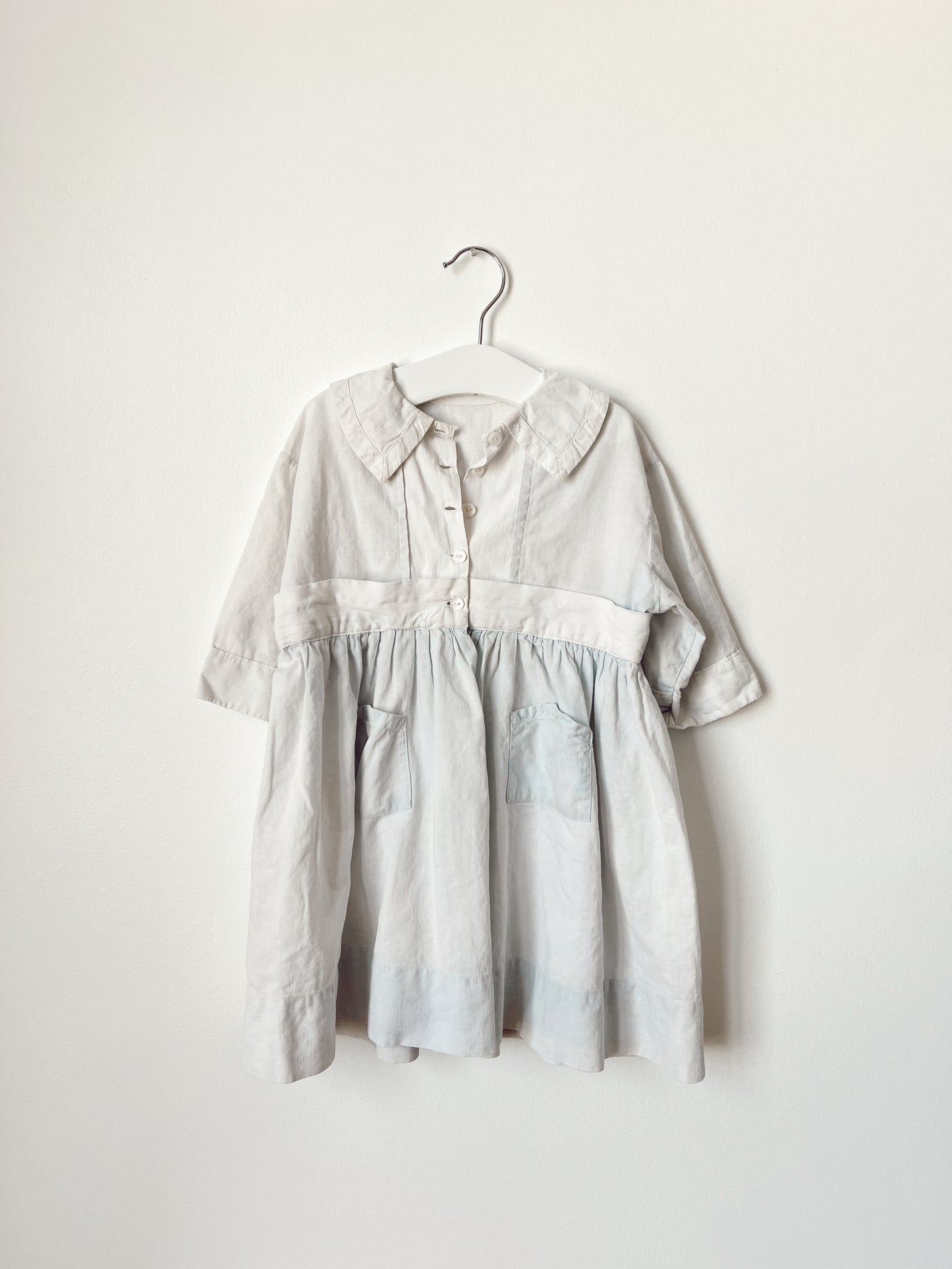 1940's Cotton Sun-Bleached Day Dress