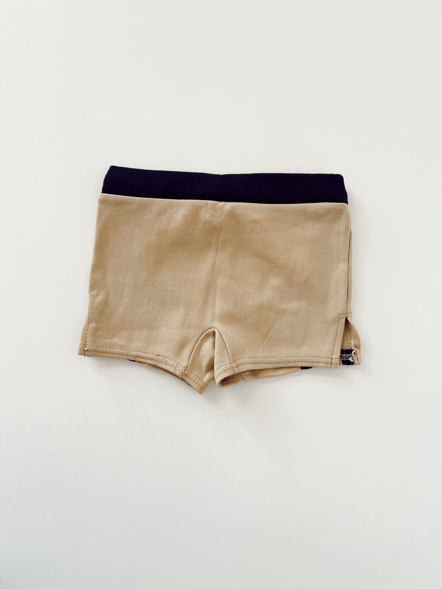 1960's beige swim trunks