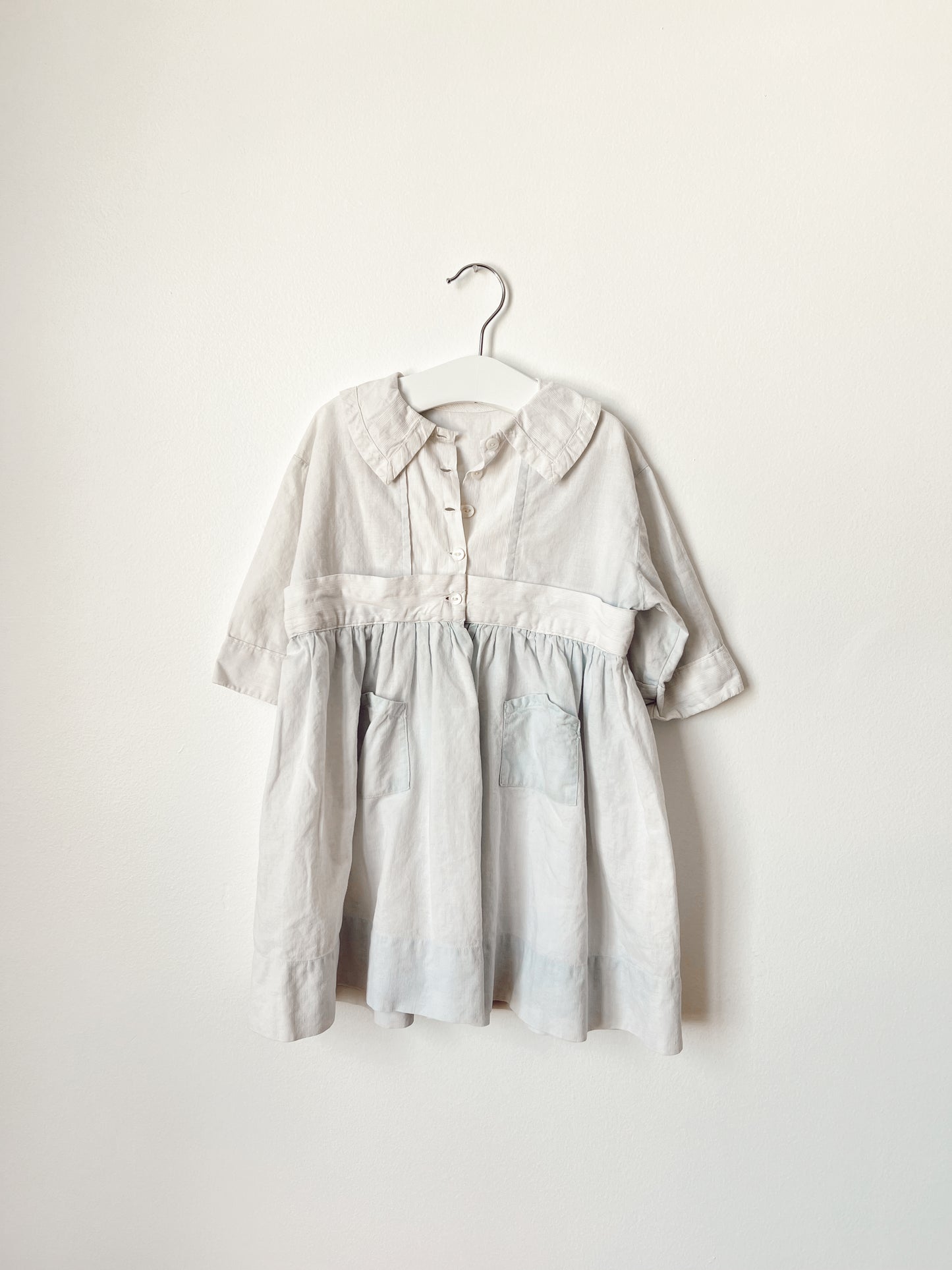 1940's Cotton Sun-Bleached Day Dress